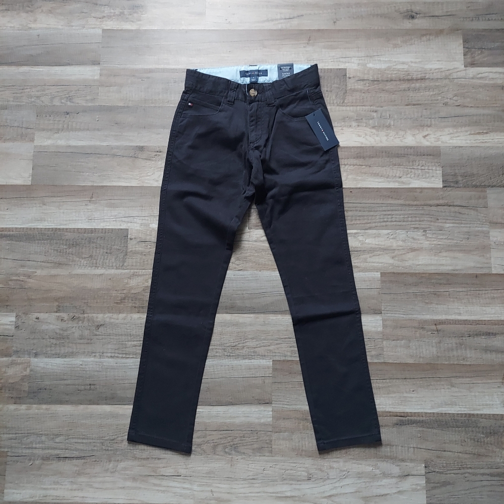 NWT Kids Tommy Hilfiger Stretch Chinos Size 8